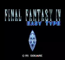 Image n° 1 - screenshots  : Final Fantasy IV - Easy Type